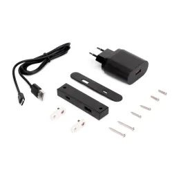 Modulo di ricarica da incasso per mobili LINKY USB A+C / Nero opaco