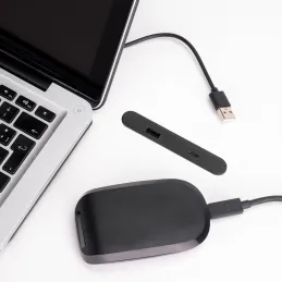 Modulo di ricarica da incasso per mobili LINKY USB A+C / Nero opaco