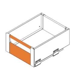 Elemento frontale con sponda da 1200 mm per cassetto interno AXIS PRO H200 / Antracite