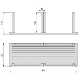 Portapiatti ORDERBOX / Antracite