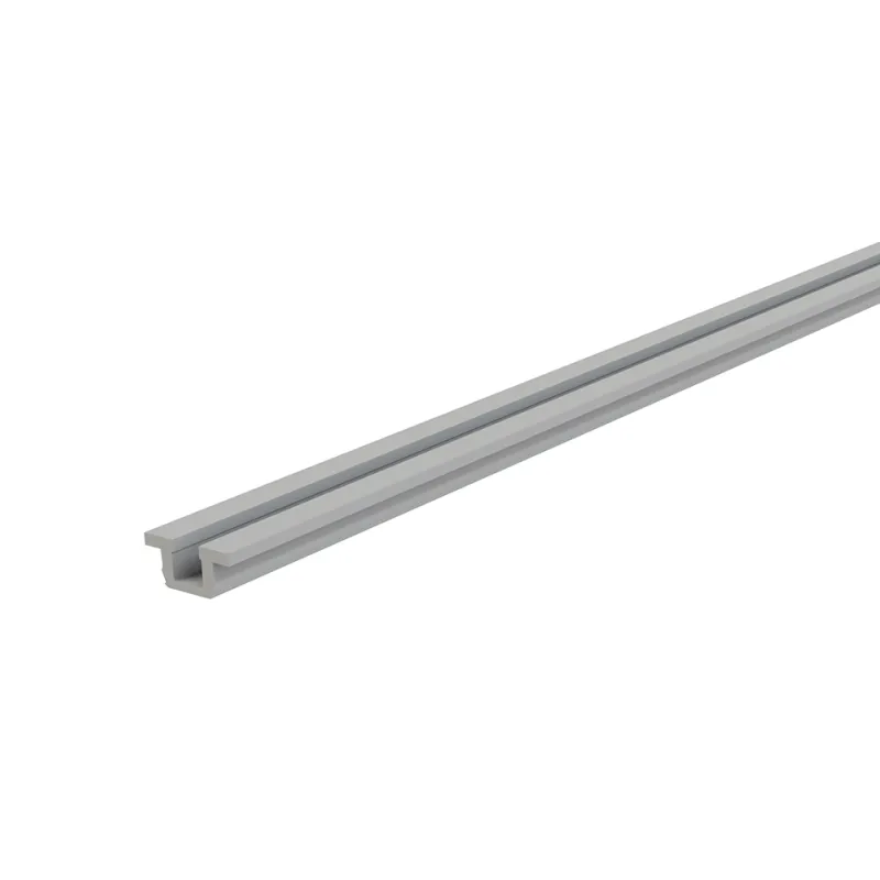 Binario superiore/inferiore UNIPOS – da incasso / Grigio