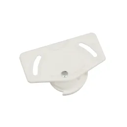 Set per porta scorrevole: guida superiore + rotella inferiore UNIPOS / Bianco