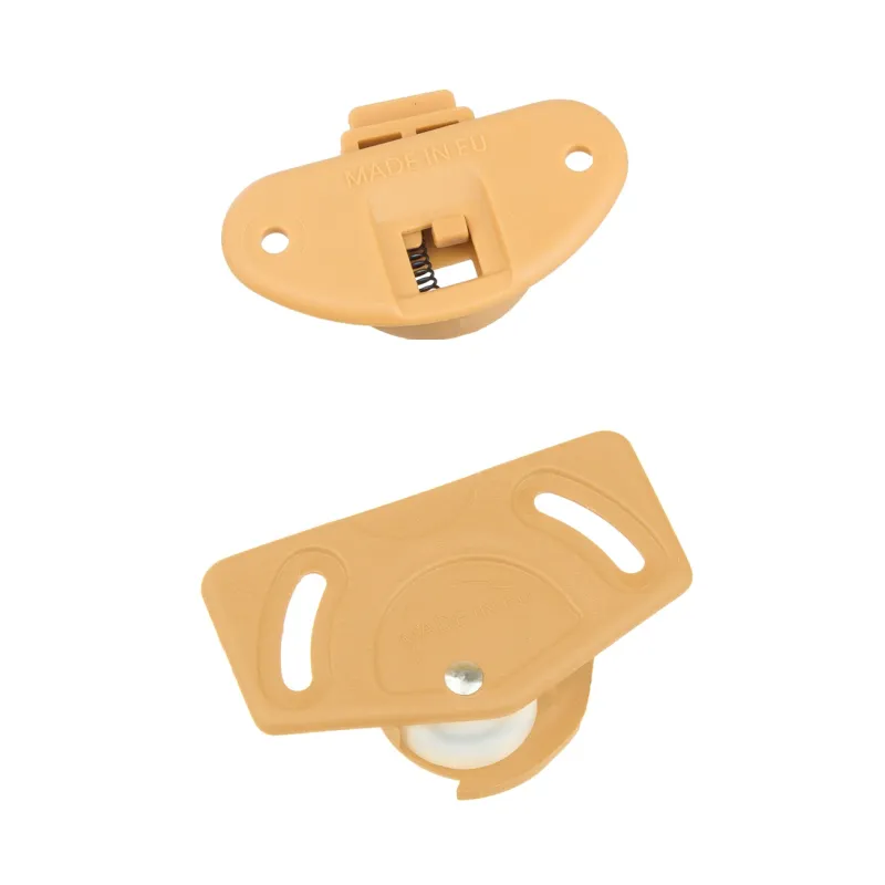 Set per porte scorrevoli: guida superiore + rotella inferiore UNIPOS / Beige