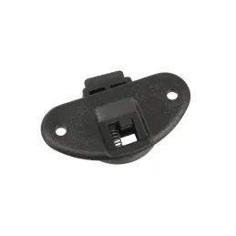 Kit per porta scorrevole con guida superiore + rotella inferiore UNIPOS / Nero