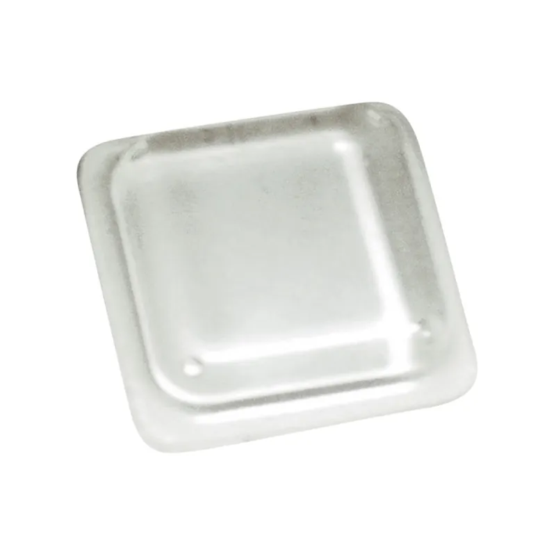 Paracolpi adesivi in PVC 10 x 10 mm - 55 pz. / Trasparente