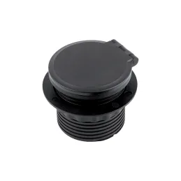 Presa da incasso SCHUKO con ricarica wireless da tavolo 1x230V + ricarica USB A/C + HDMI + RJ45 / Nera