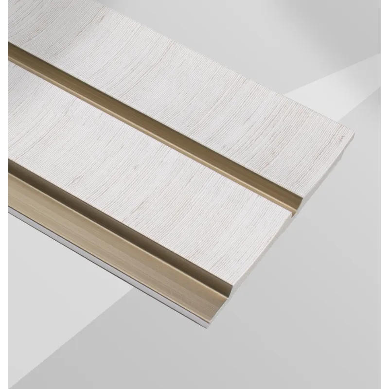 Profilo decorativo a lamelle AMBER / Bianco