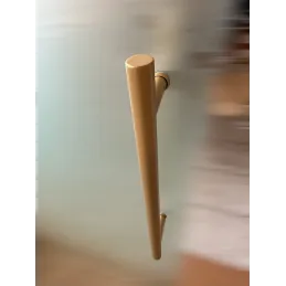 Maniglia per porta bifacciale HOME / Oro Strutturato