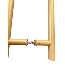 Maniglia per porta bifacciale HOME / Oro Strutturato