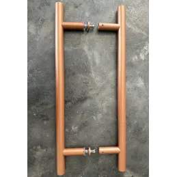 Maniglia bifacciale per porta HOME / Rame
