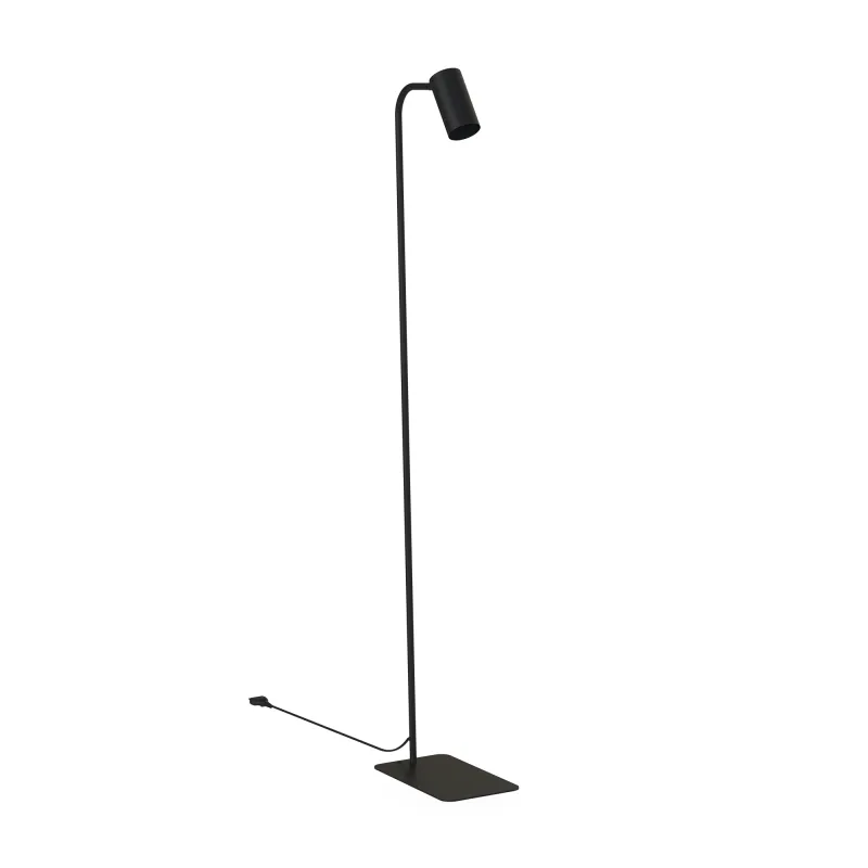 Lampada da terra MONO / Nero opaco