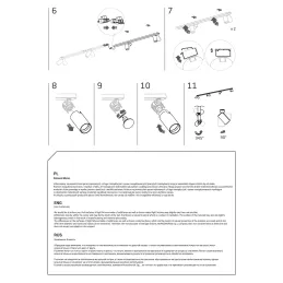 Plafoniera MONO 4000 / Bianco opaco