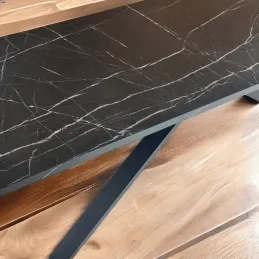 Piano da tavolo Pietra Grigia Nero / F206/ST9