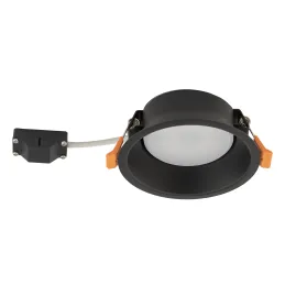 Faretto da incasso a soffitto UNO M / Nero opaco