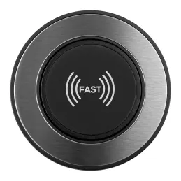 Presa elettrica estraibile VENUX 1x USB A-C / Acciaio inox