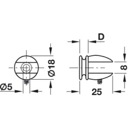 Supporto per ripiano GRATE / Acciaio inox
