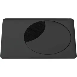Passacavi LUNA 120 / Nero opaco