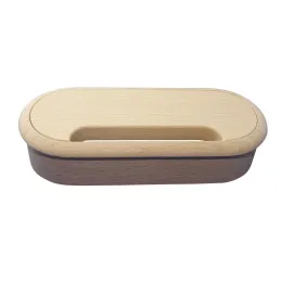 Passacavi in legno OVAL 150 / Faggio grezzo
