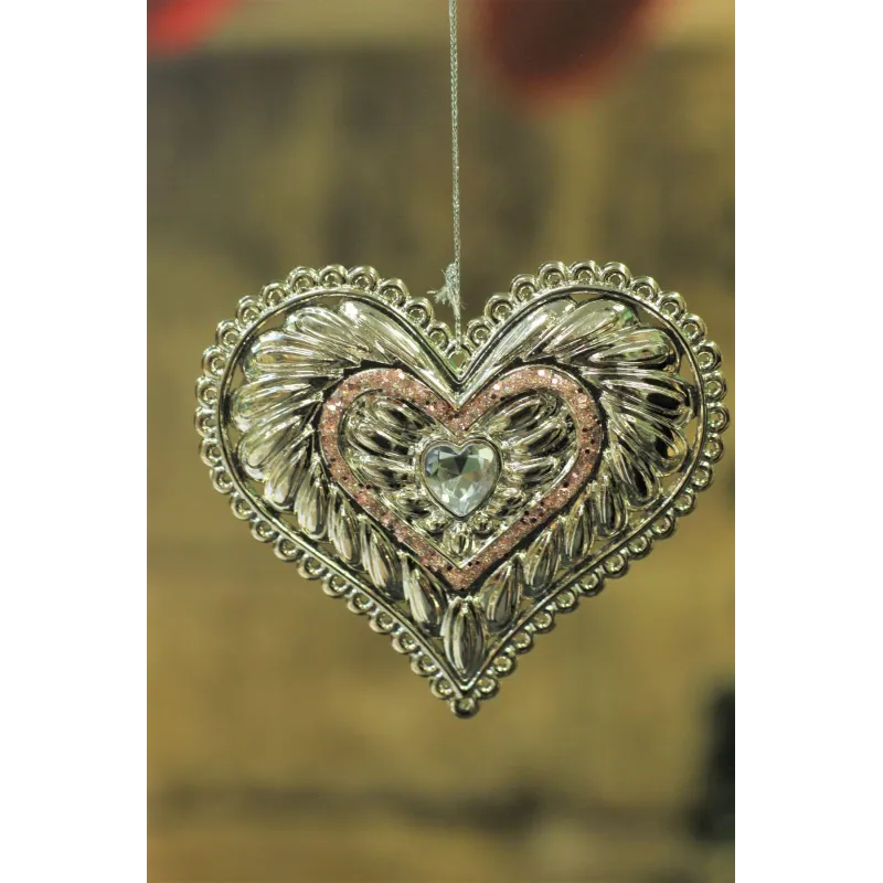 Decorazione da appendere GOLD HEART / Dorata