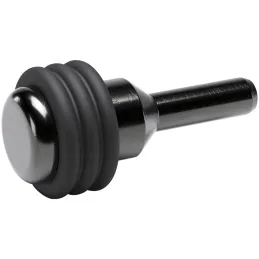 Reggimensola per vetro con guarnizione LANNA 3 mm / Nichel nero - 10 pz.