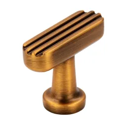 Pomello MAXIM / Ottone spazzolato