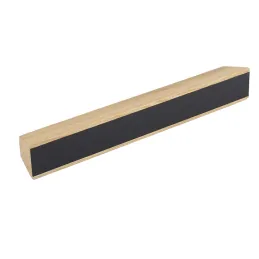 Maniglia in legno LUNO / Rovere verniciato - nera