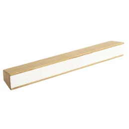 Maniglia in legno LUNO / rovere verniciato – bianca