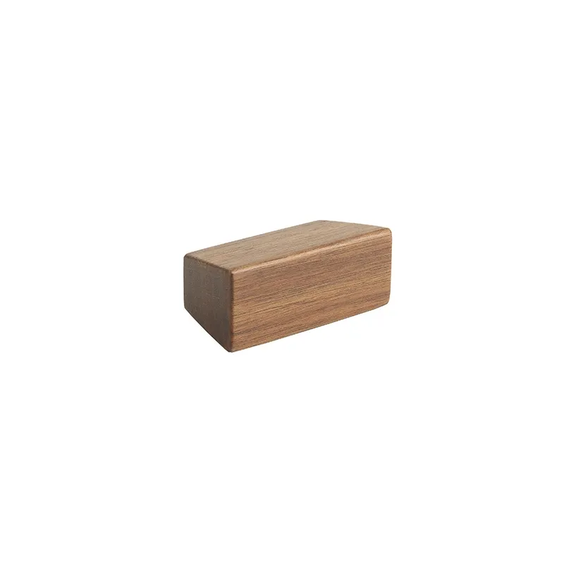 Pomello in legno LUNO / Noce laccato
