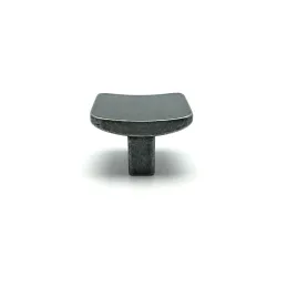 Pomello PERLA / Acciaio effetto patinato lucido