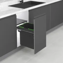 Pattumiera estraibile LUXON 6450 - 1x35L / Antracite