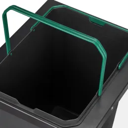 Pattumiera estraibile LUXON 6450 - 1x35L / Antracite