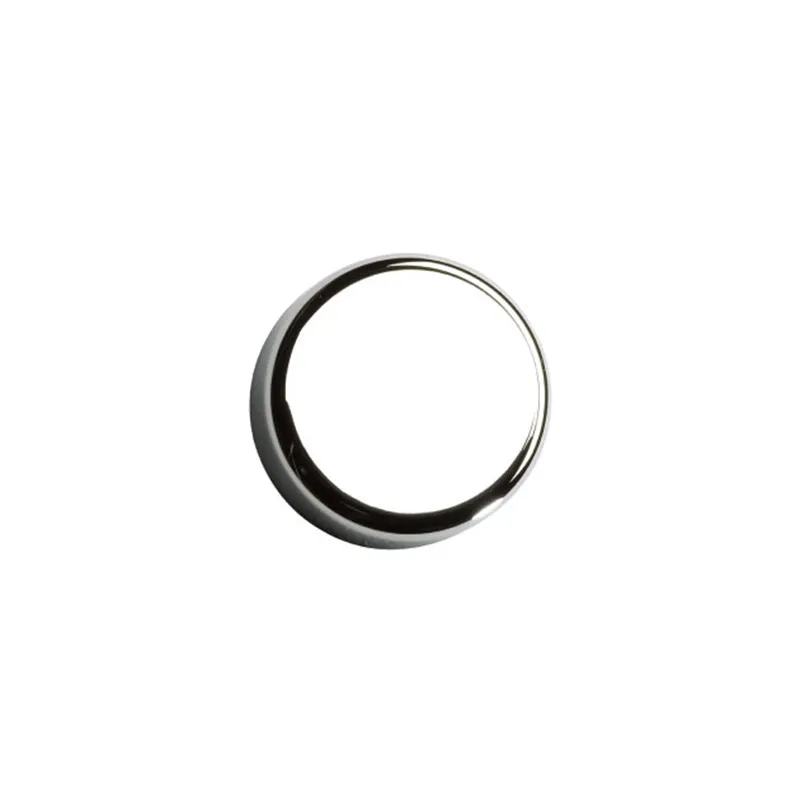 Copertura decorativa rotonda per vetro INTERMAT 9904 - 95° / Cromo lucido