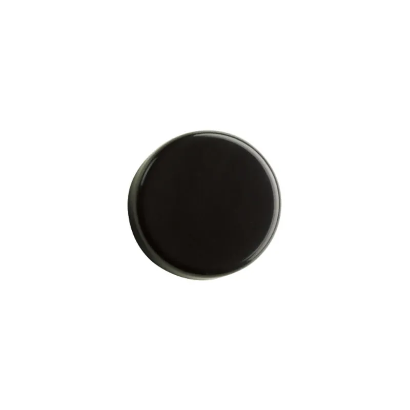 Copertura decorativa rotonda per vetro INTERMAT 9904 - 95° / Nero opaco