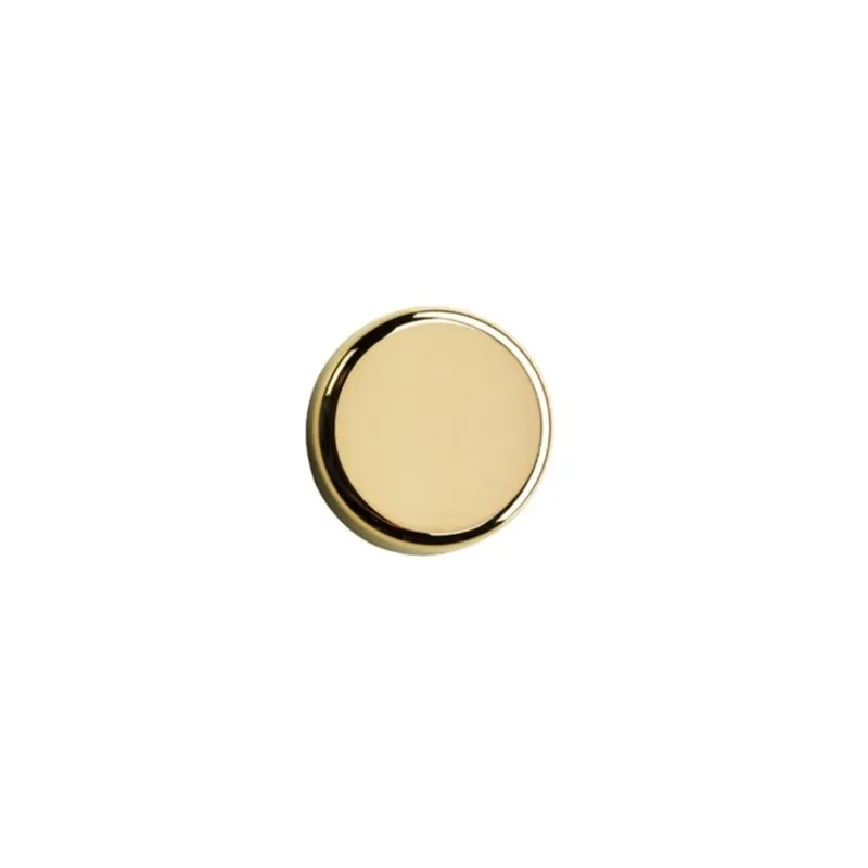 Coprivite decorativo rotondo per vetro INTERMAT 9904 - 95° / Oro lucido