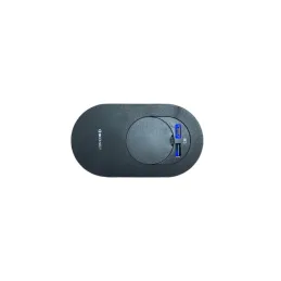 Presa elettrica ORBIT 1x 230V + 2x USB A-C / Nero opaco