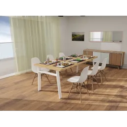 Struttura da tavolo BENETTI - set / Bianco opaco
