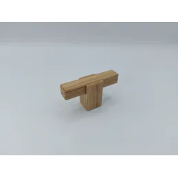 Pomello in legno LEO / Rovere naturale