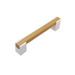 Maniglia in legno LEO II / Bianco - faggio naturale