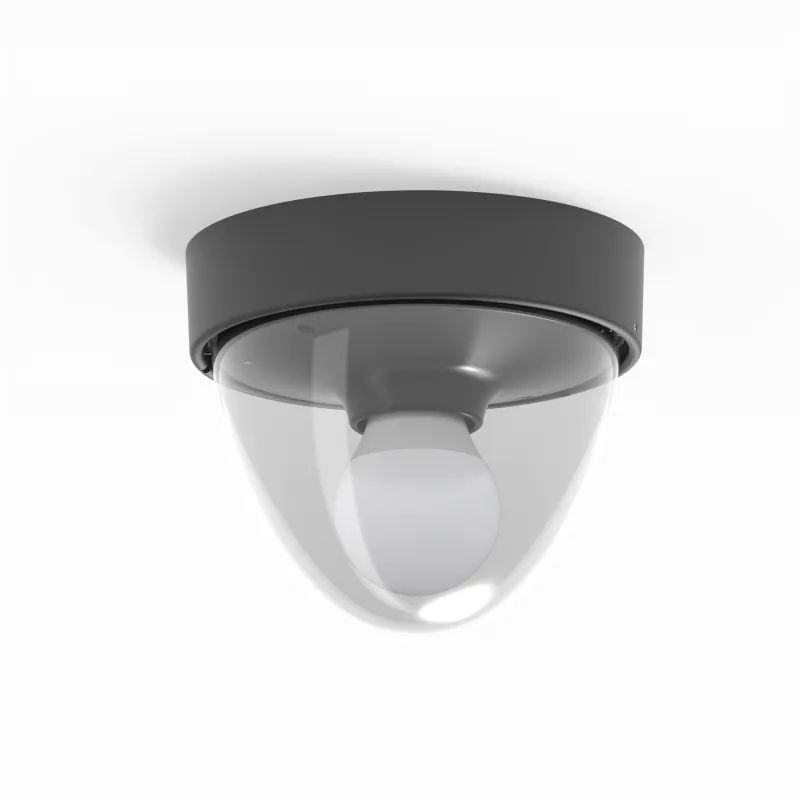 Plafoniera NOOK / Nero opaco