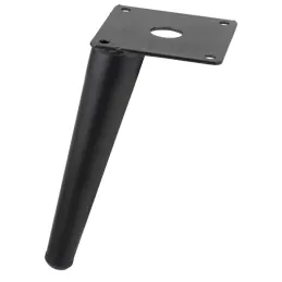 Piedino per mobile HORN / Nero opaco