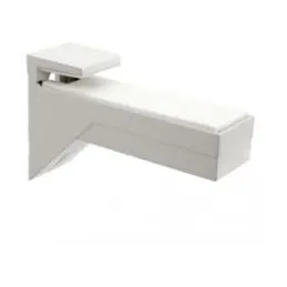 Supporto per mensola PALERMO / Bianco opaco