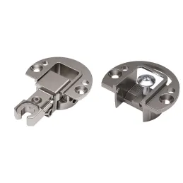 Cerniera per sportello basculante inferiore KIMANA SKIN / Nichel