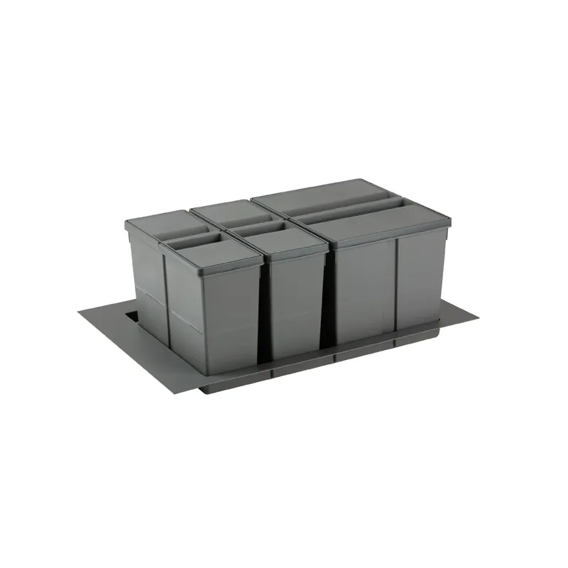 Pattumiera estraibile SISTEMA 9XL 800 mm / Grigia