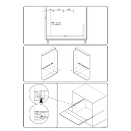 Coperchio integrato per bidoni della spazzatura SISTEMA 9XL / Grigio