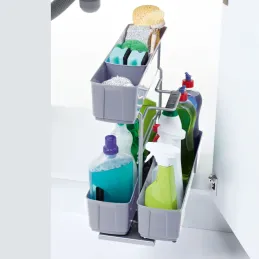Cestello ad estrazione totale Cleaning agent K-Line / Grigio