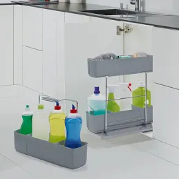 Cestello ad estrazione totale Cleaning agent K-Line / Grigio