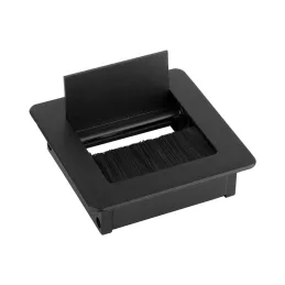 Passacavi LUXURY senza smorzamento 100 mm / Nero opaco