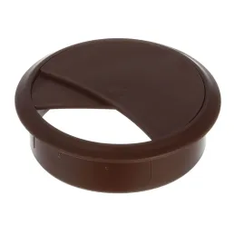 Passacavo in PVC 70 mm / Marrone