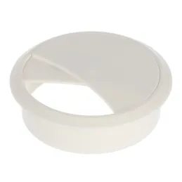 Passacavi in PVC 70 mm / Bianco