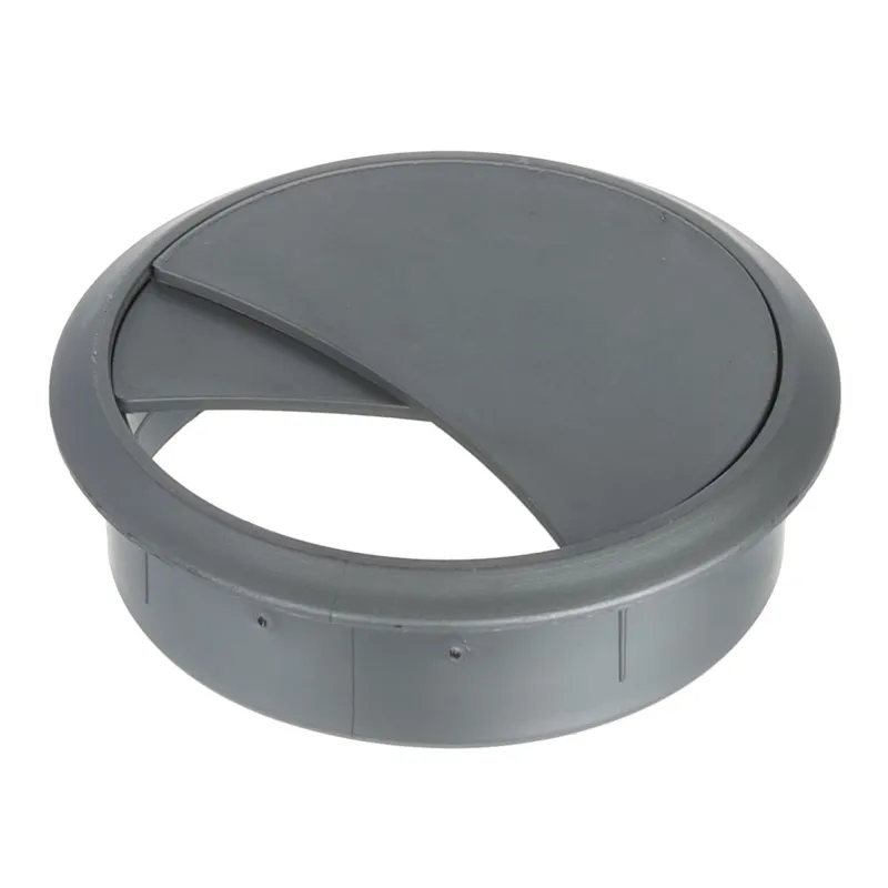 Passacavo in PVC per cavi da 70 mm / Argento